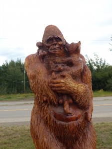Here is another chainsaw carving from Chetwynd.