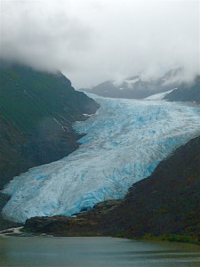 The global warming crowd would have us believe that glaciers are disappearing. Well, I saw a bunch of them during just one day's drive.