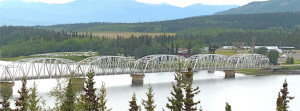 Northwest Canada has dozens of these beautiful iron truss bridges spanning wide rivers.